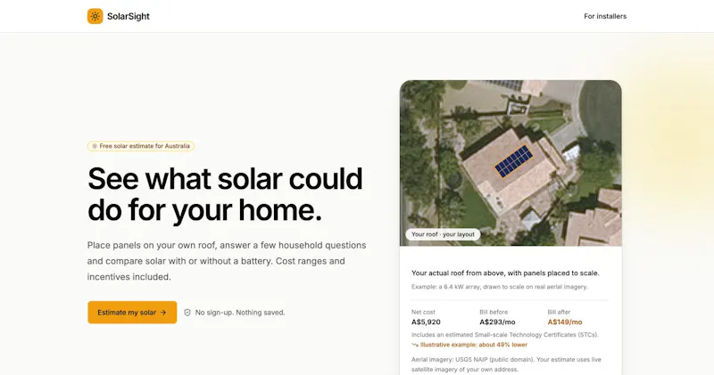 SolarSight screenshot 1