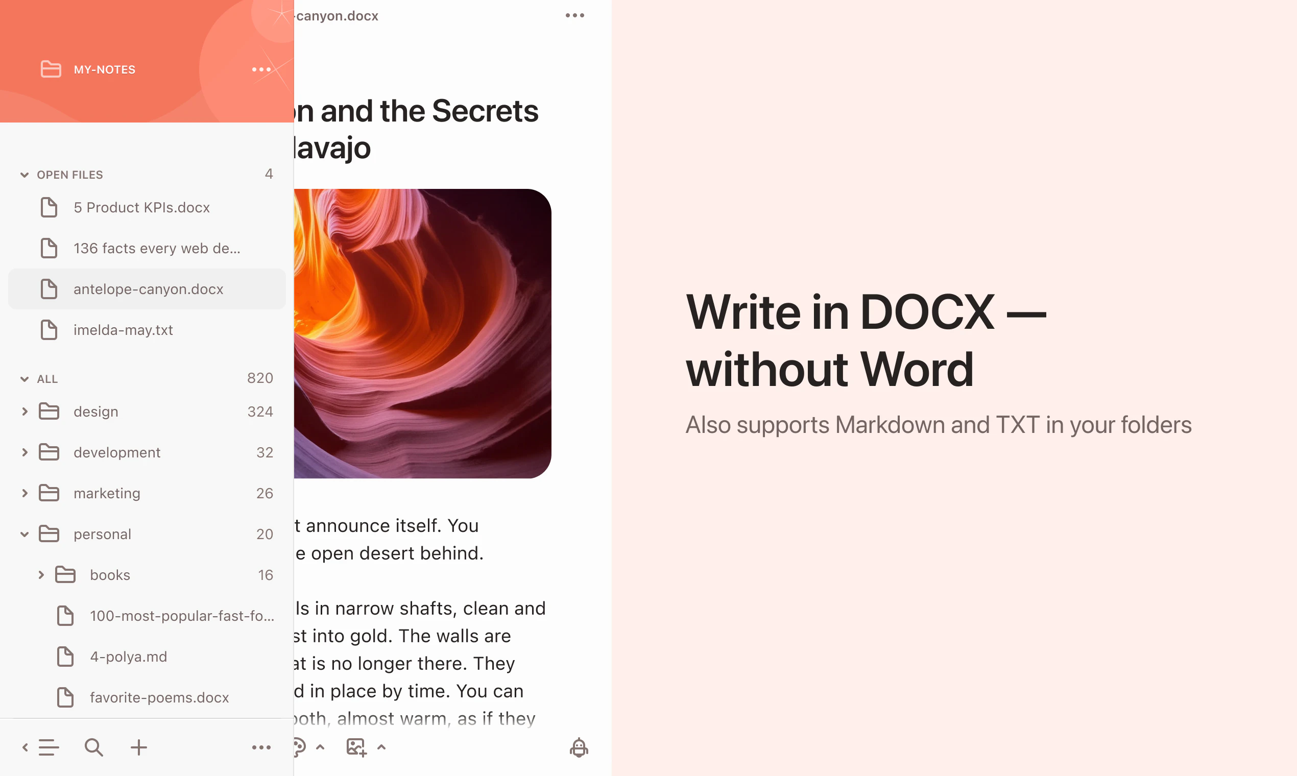 Magic Notebook screenshot 2
