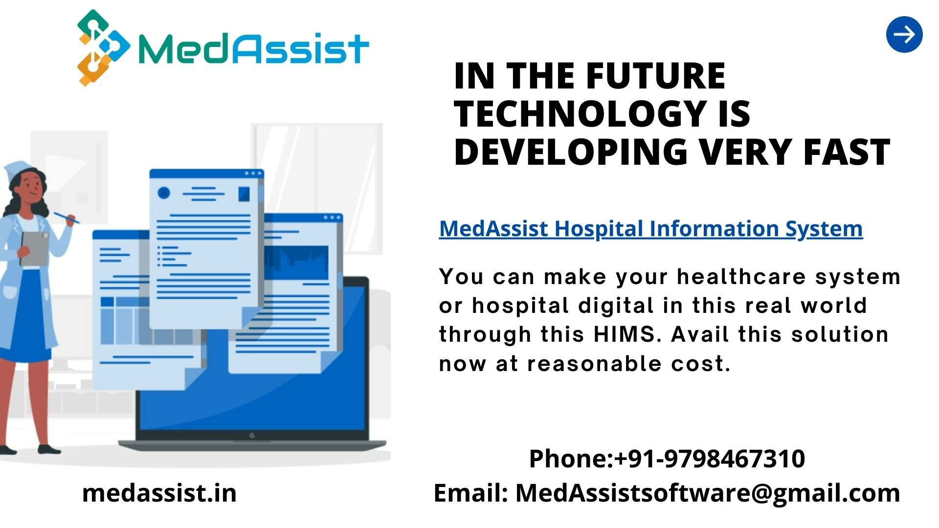Medassist Hims para administrar el trabajo del hospital