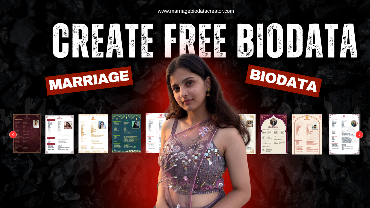 Marriage Biodata Creator gallery image