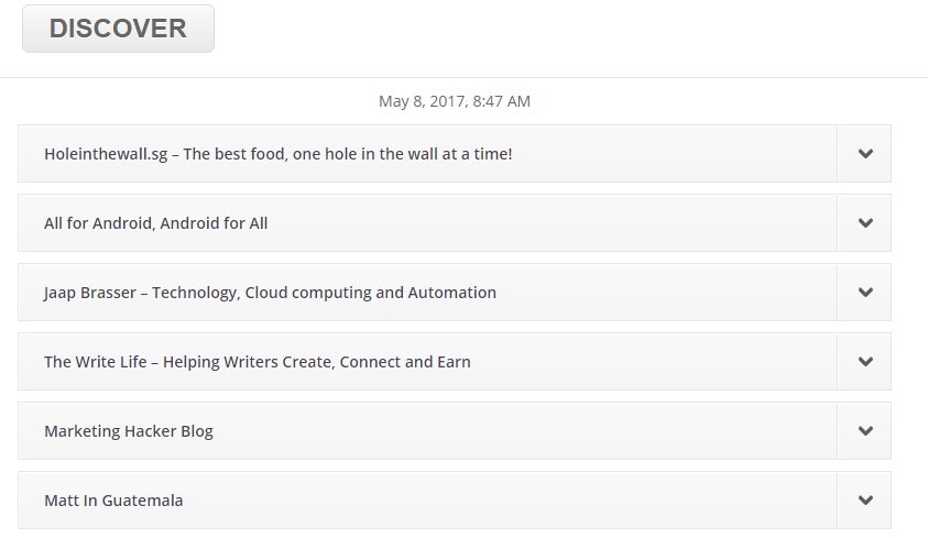 DiscoveringBlogs gallery image