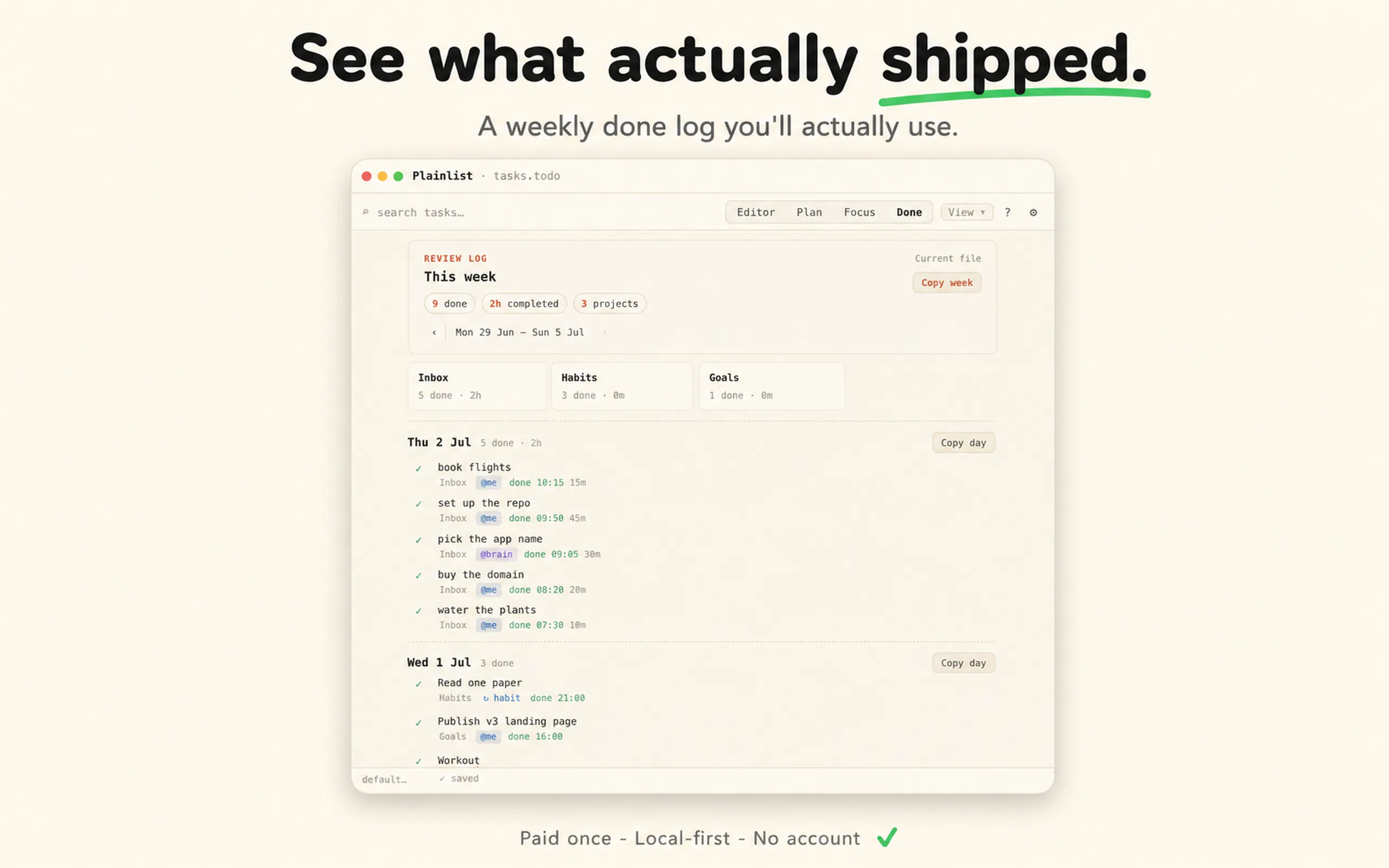 Plainlist gallery image