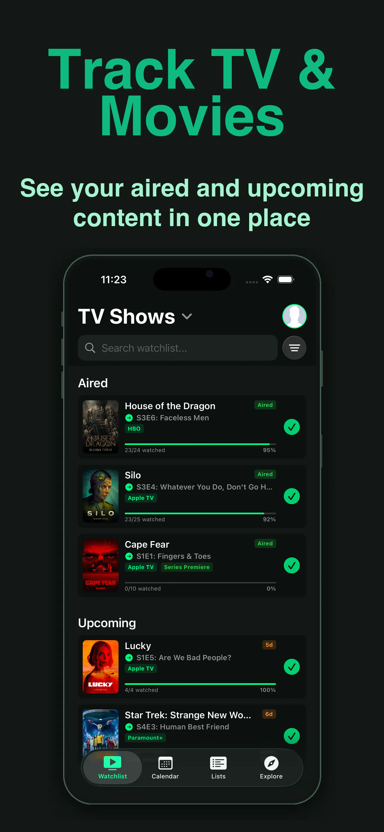 Scaena: TV & Movie Tracker gallery image