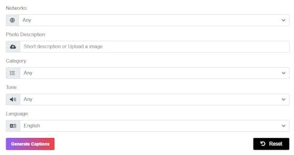 AI Caption Generator for Social Media gallery image