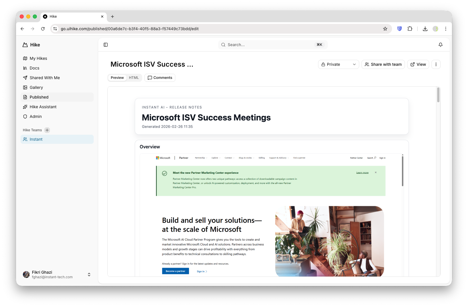 Hike — Show how anything works media 3