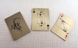 Metal Playing Cards: Luxury fossil deck media 1
