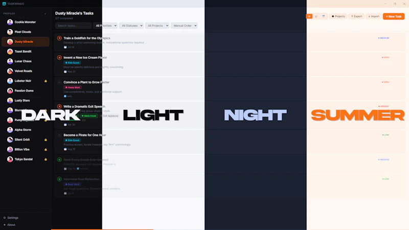 Taskwingo screenshot 3