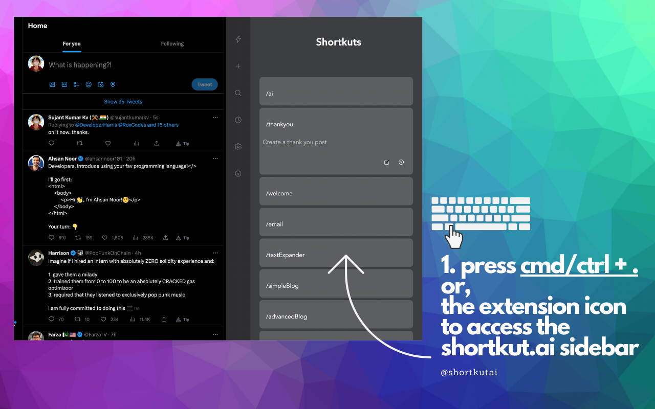 Shortkut for Chrome media 4