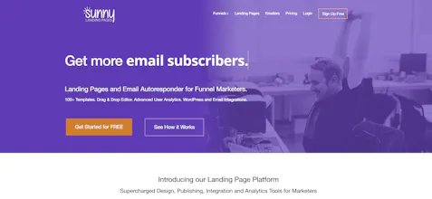 Sunny Landing Pages gallery image