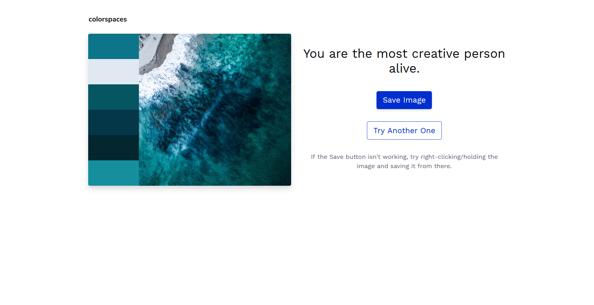 Colorspaces gallery image