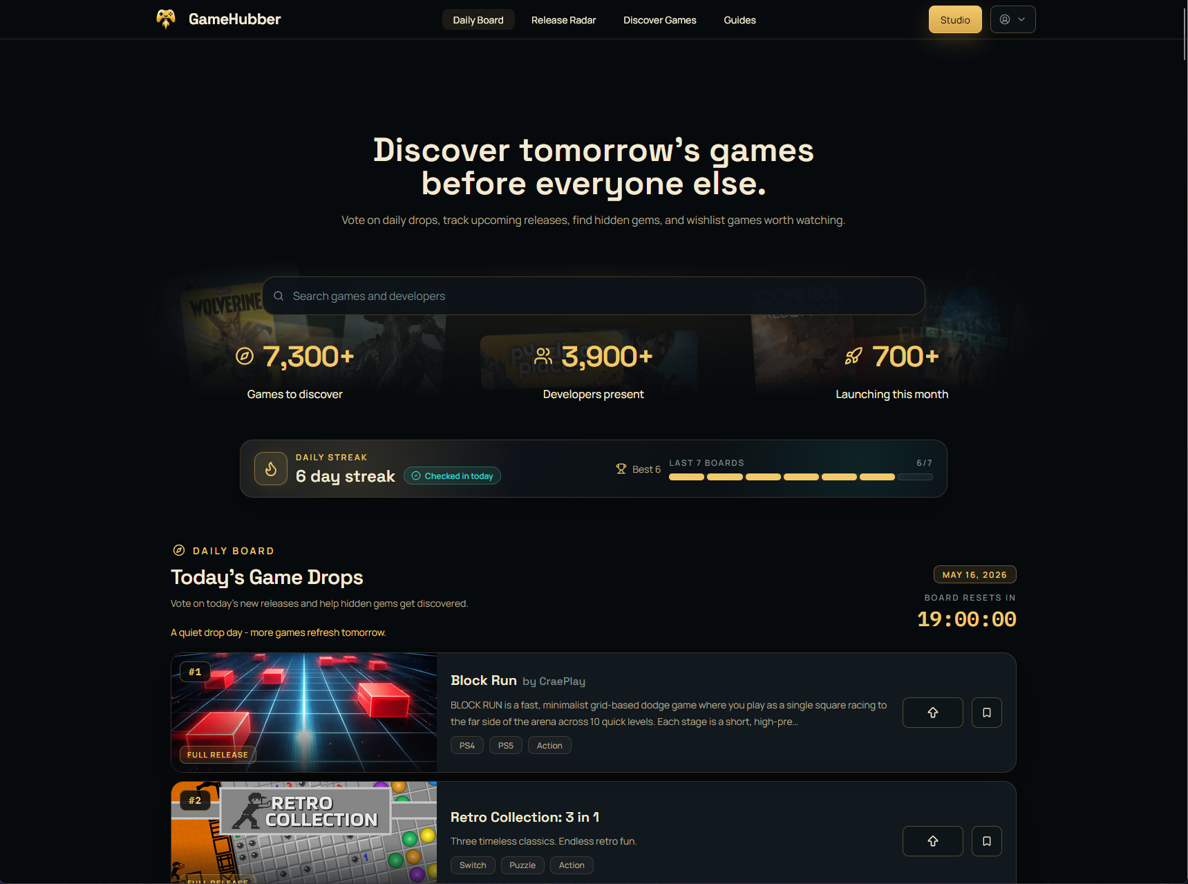 GameHubber gallery image