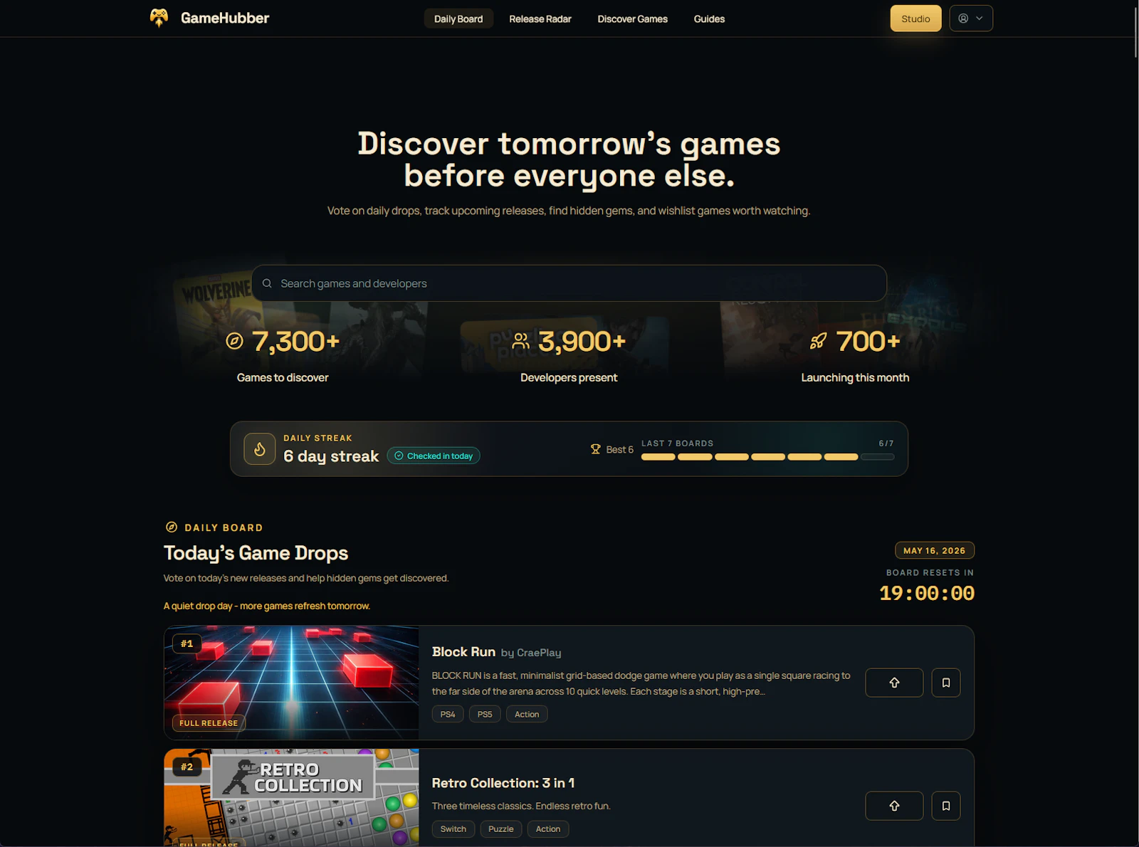 GameHubber screenshot 1