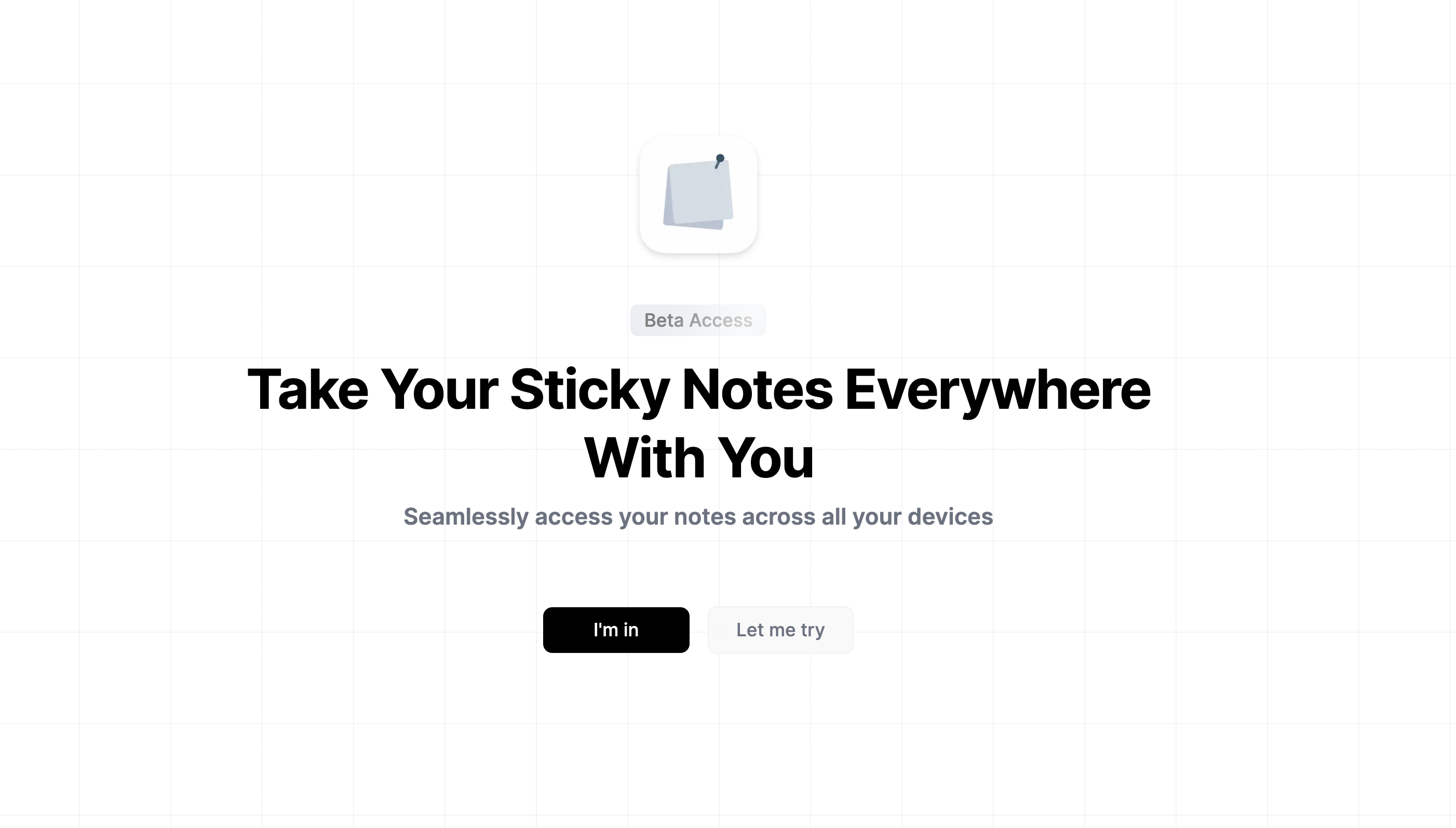 startuptile Sticky-Take your sticky notes everywhere with you