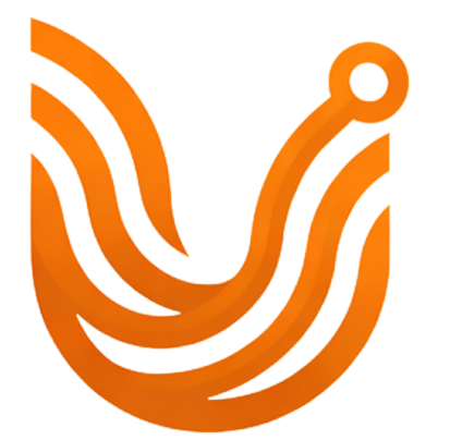 Upwarn - Product Hunt launch logo and brand identity