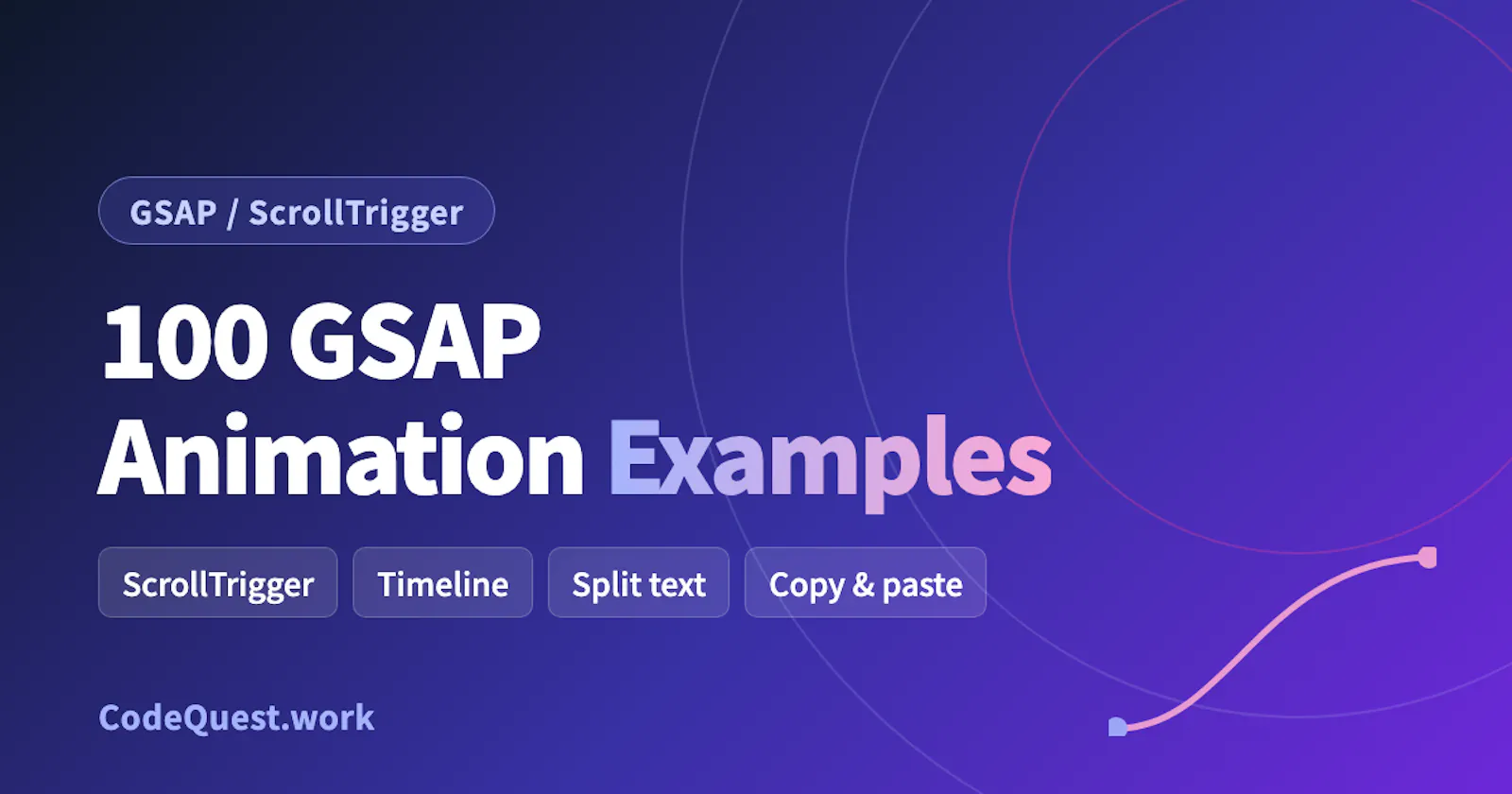 GSAP Animation Gallery screenshot 1