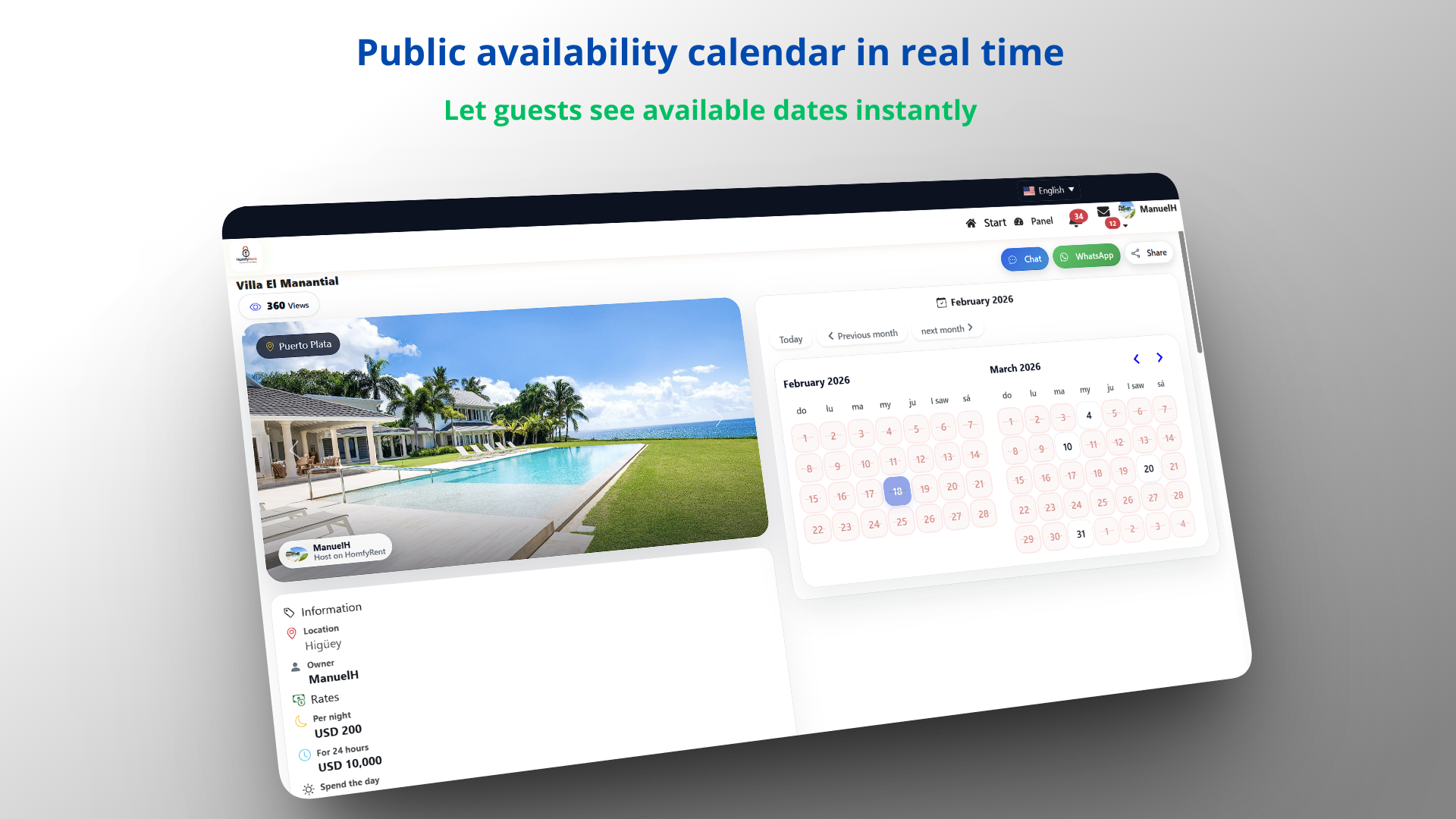 HomfyRent - Screenshot 3 showing product features and functionality