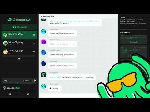 startuptile Opencord AI-AI Agent-Generated Content for Social Media