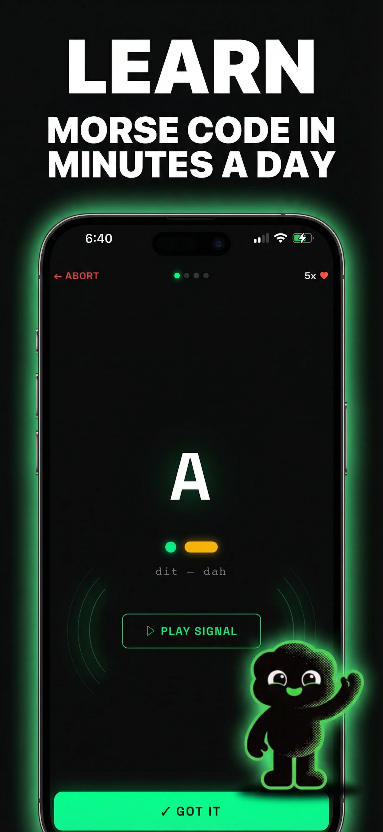 MorseKit: Morse Code Trainer screenshot 3