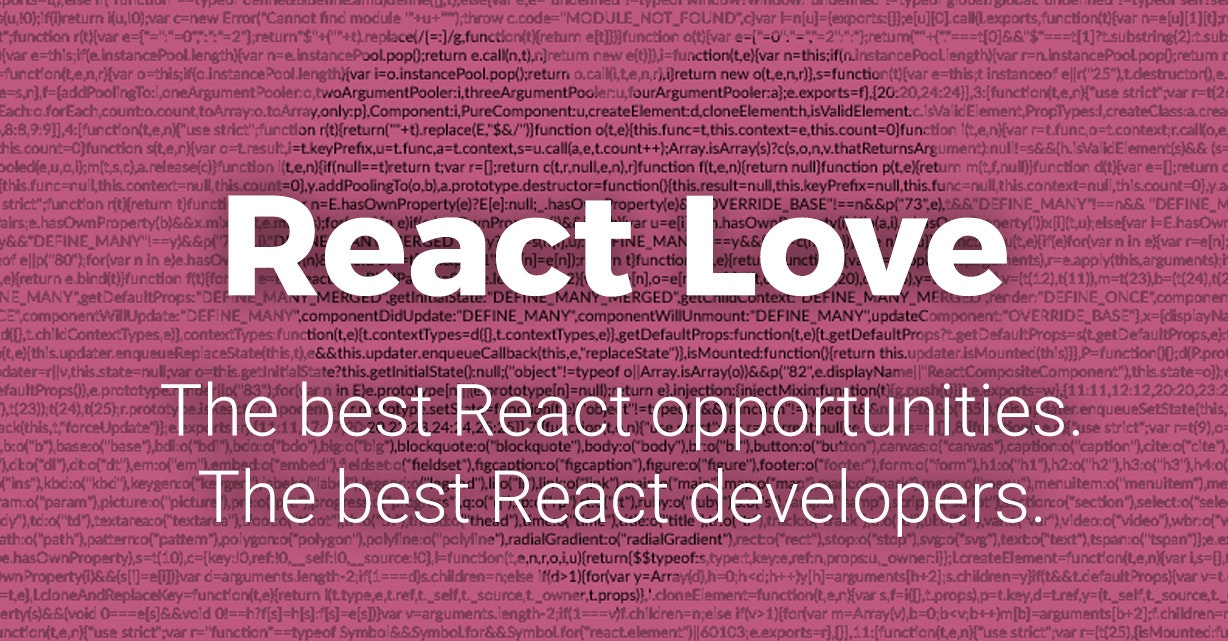 React Love gallery image