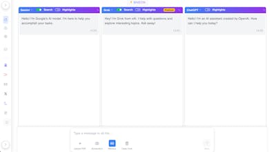 Sneos: Multi-Chat AI Assistant gallery image