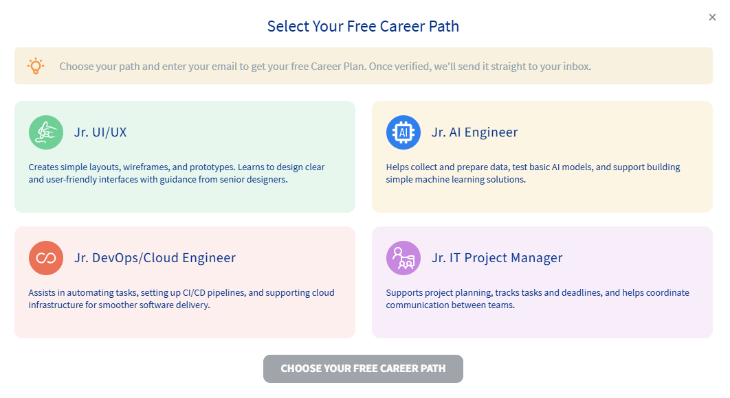 Career Path Hacker: your learning path gallery image