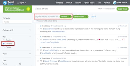 TweetDeleter gallery image