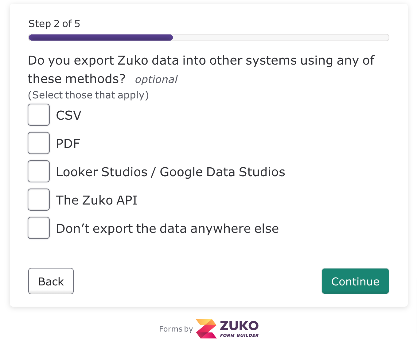 Zuko Form Builder - 완료하기 쉬운 양식을 작성하십시오 미디어 3