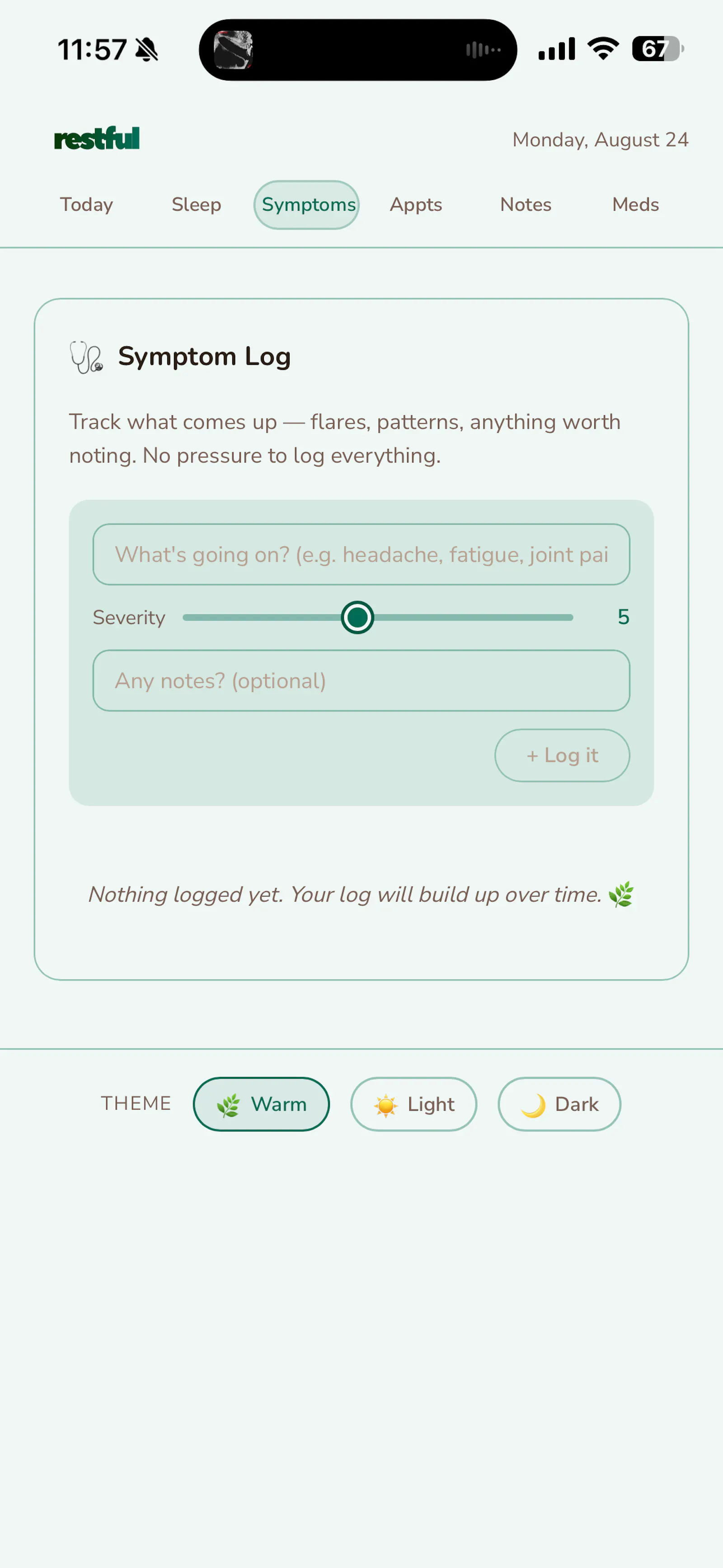 Restful: Chronic Illness Care screenshot 4