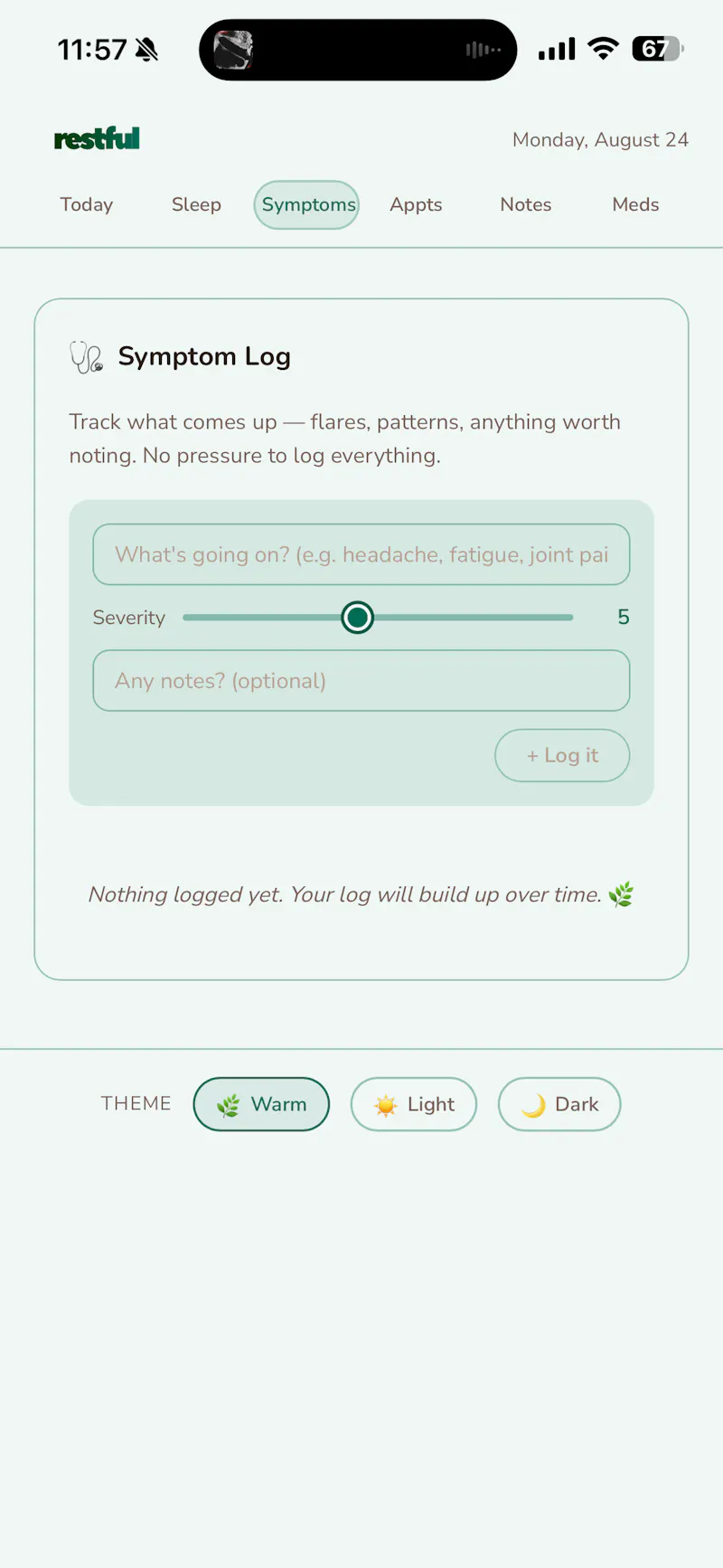 Restful: Chronic Illness Care screenshot 4