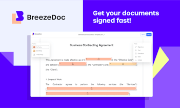 Breezedoc-Effortless Electronic Signatures