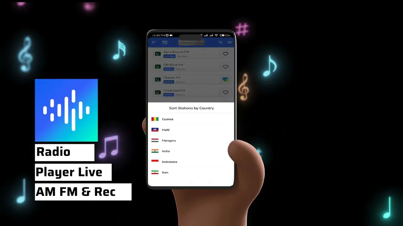 The Best Top Radio Player for android gallery image