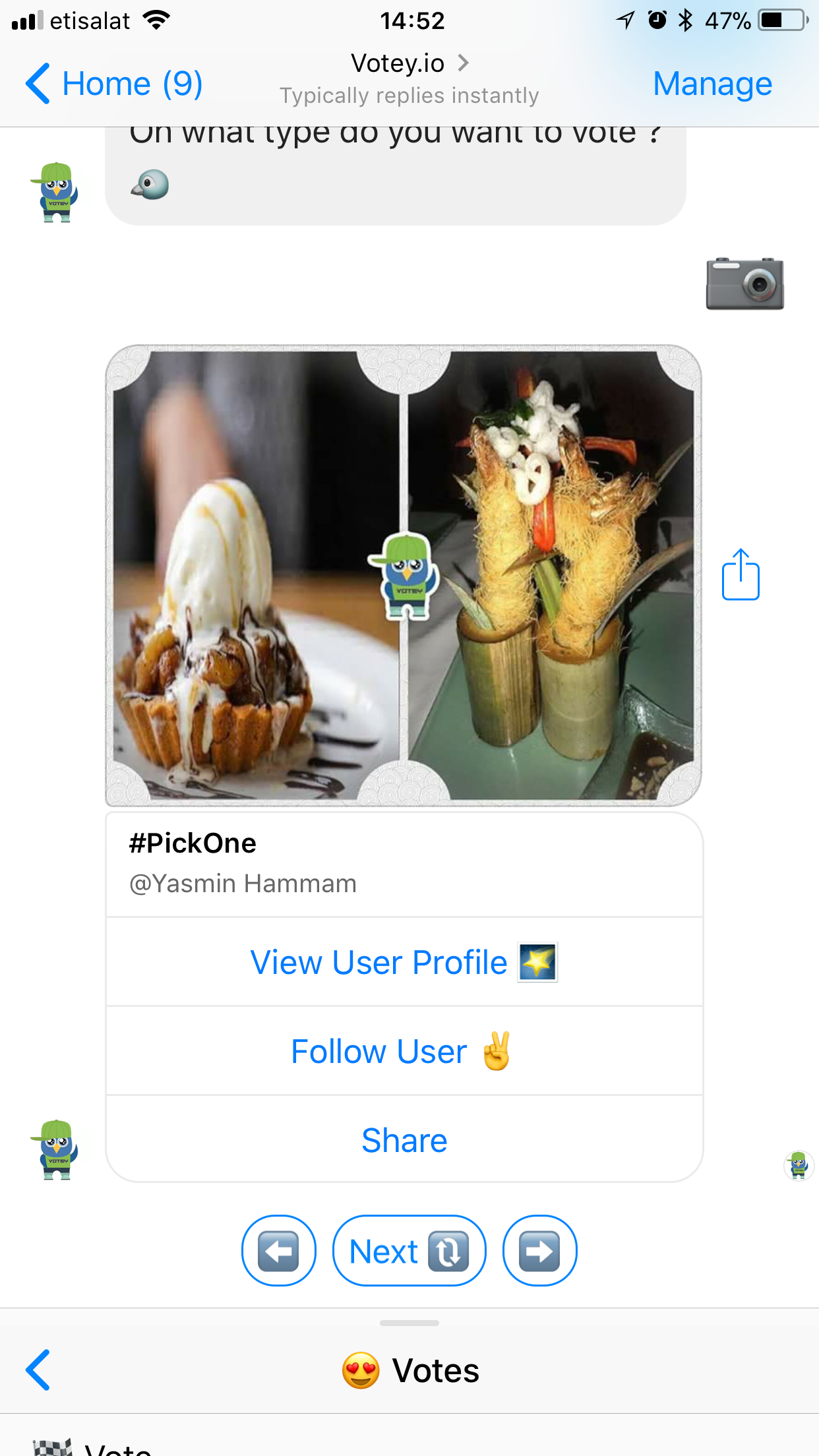 Votey.io - Bot for making decisions with friends :) gallery image