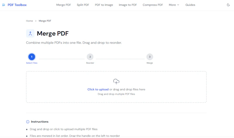 PDF Toolbox — Browser PDF Tools screenshot 2