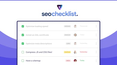 SEO Checklist gallery image