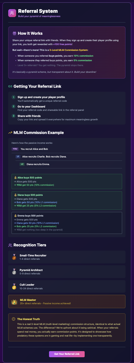 Pay To Win - Screenshot 3 showing product features and functionality