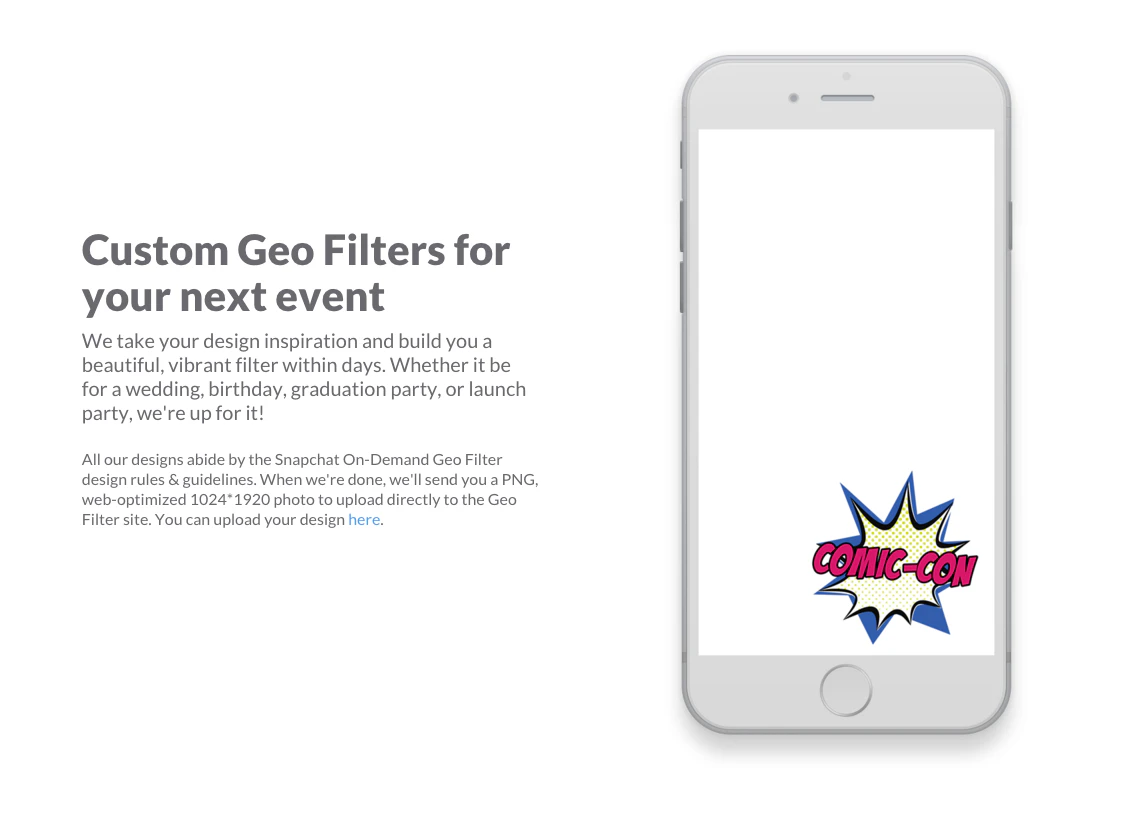 Geofilter Now