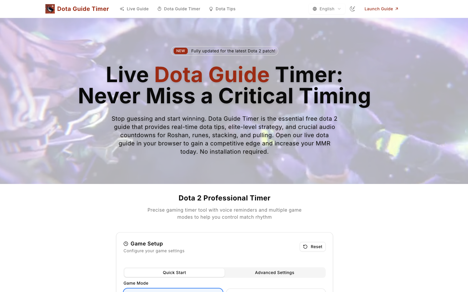 Dota Polaris - Dota Guide Timer & Tips gallery image
