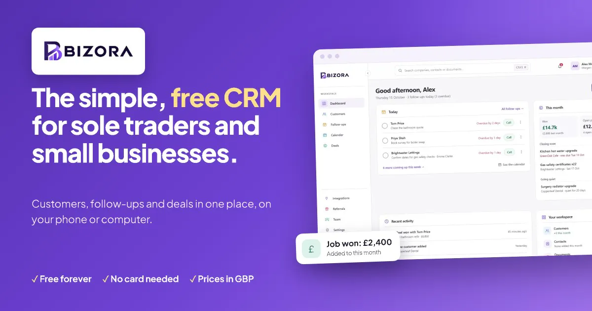 Bizora CRM gallery image
