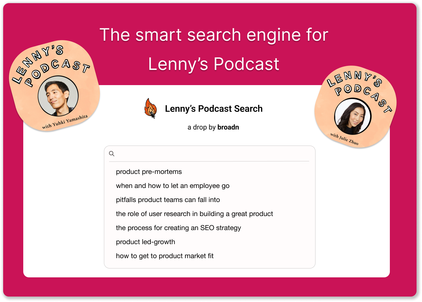 การค้นหาพอดคาสต์ของ Lenny media 2