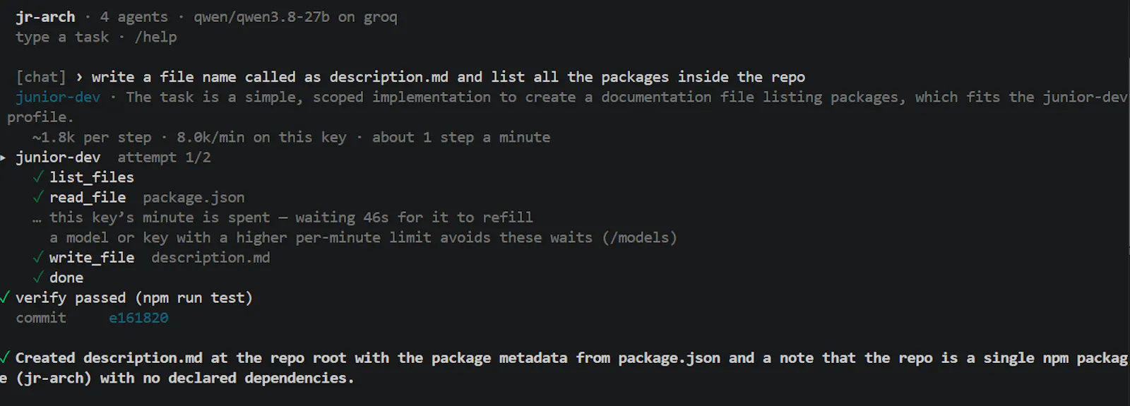 Jr-Arch screenshot 2