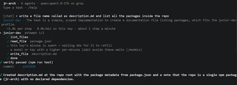 Jr-Arch screenshot 2