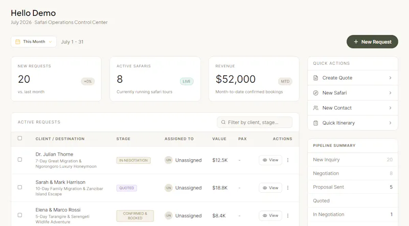 Modern Safaris screenshot 3