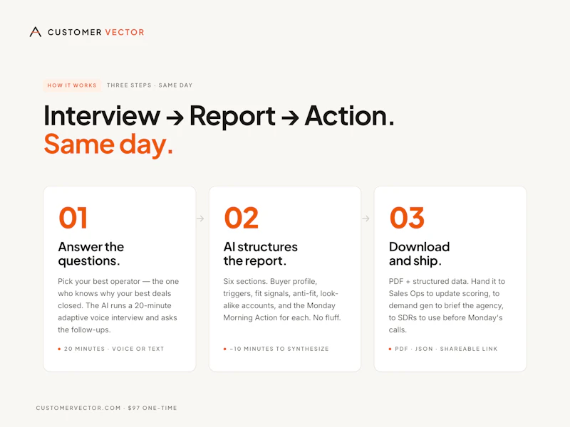 CustomerVector screenshot 4