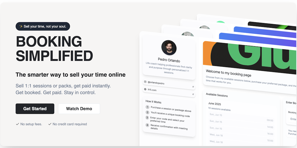 Glup.me - Sell your time, not your soul