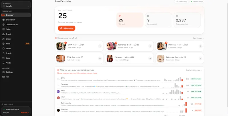 Klipio screenshot 1