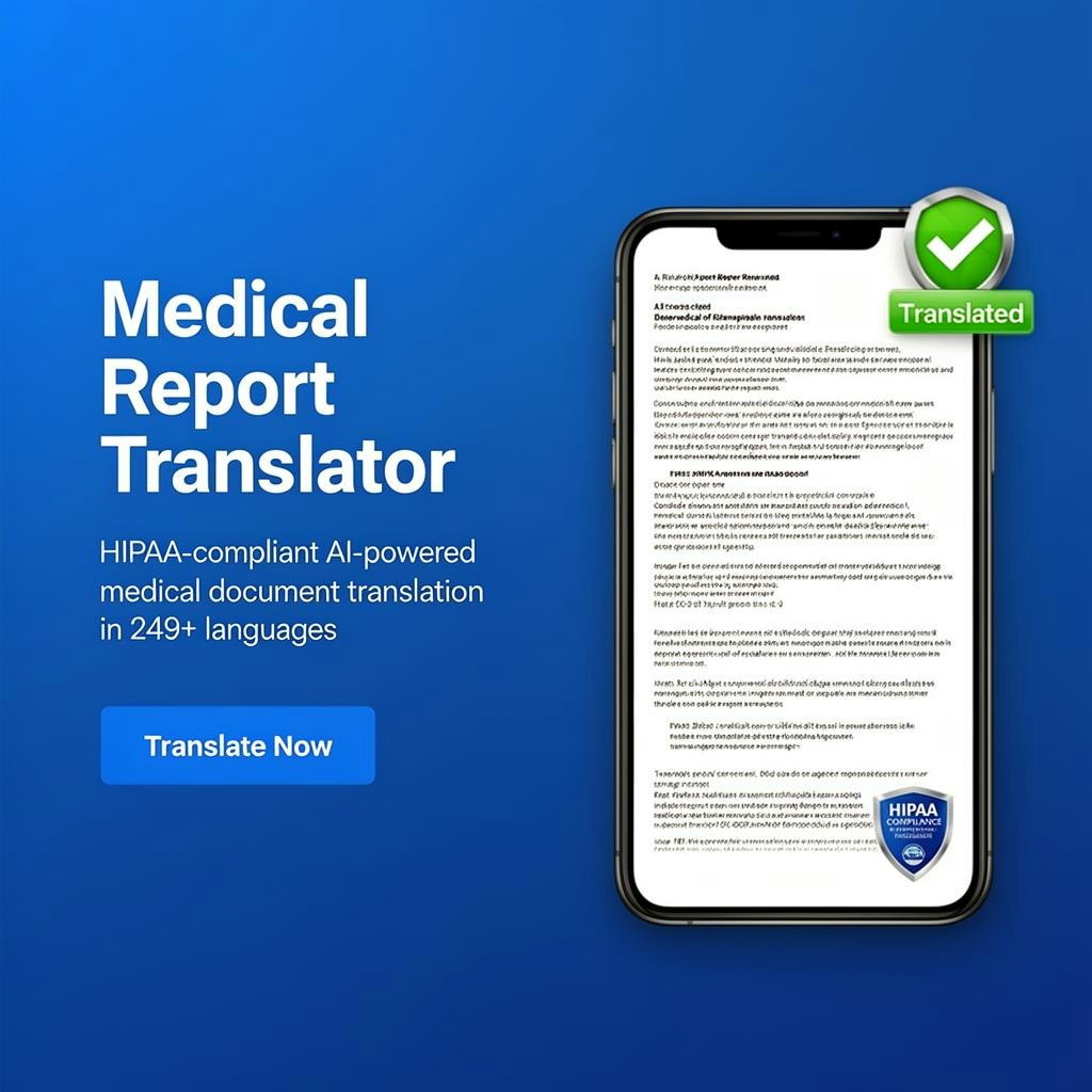 Medical Report Translator gallery image