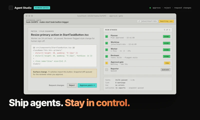 Agent Studio screenshot 2