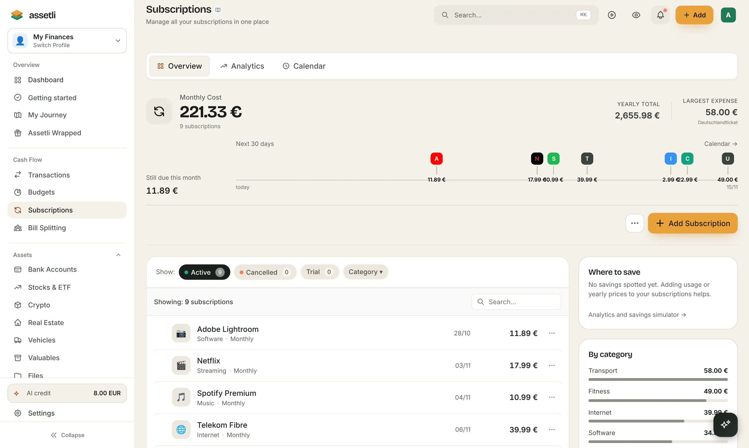 Assetli.app gallery image