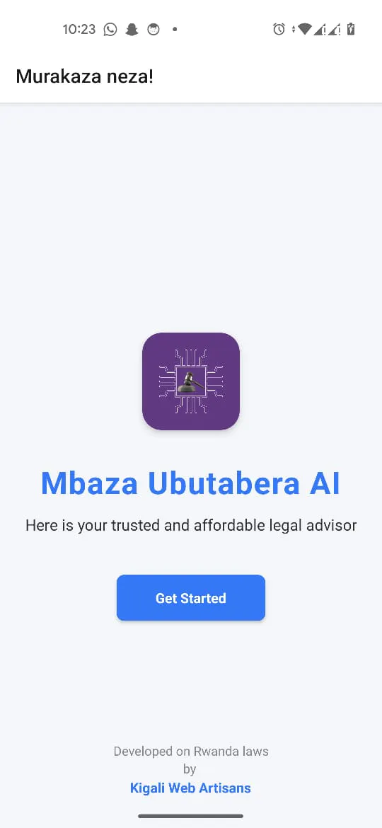 Mbaza Ubutabera AI gallery image