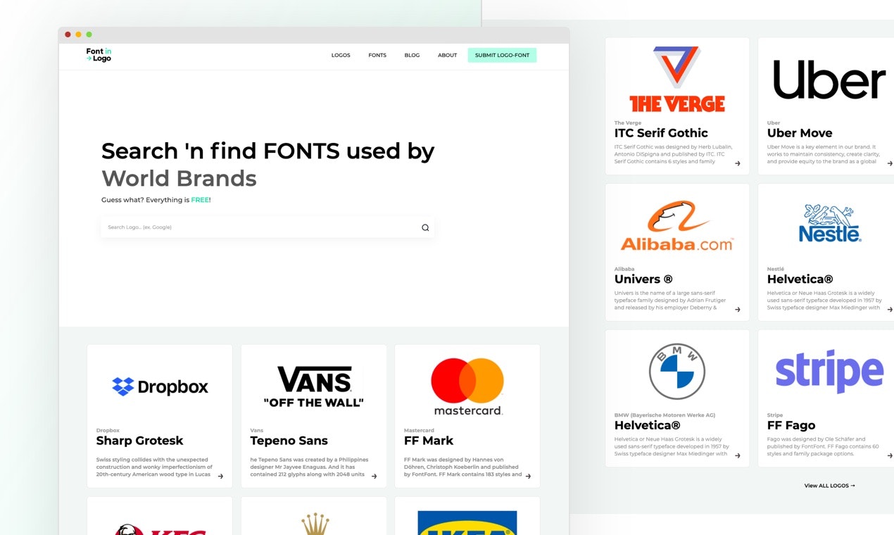 Font in Logo gallery image